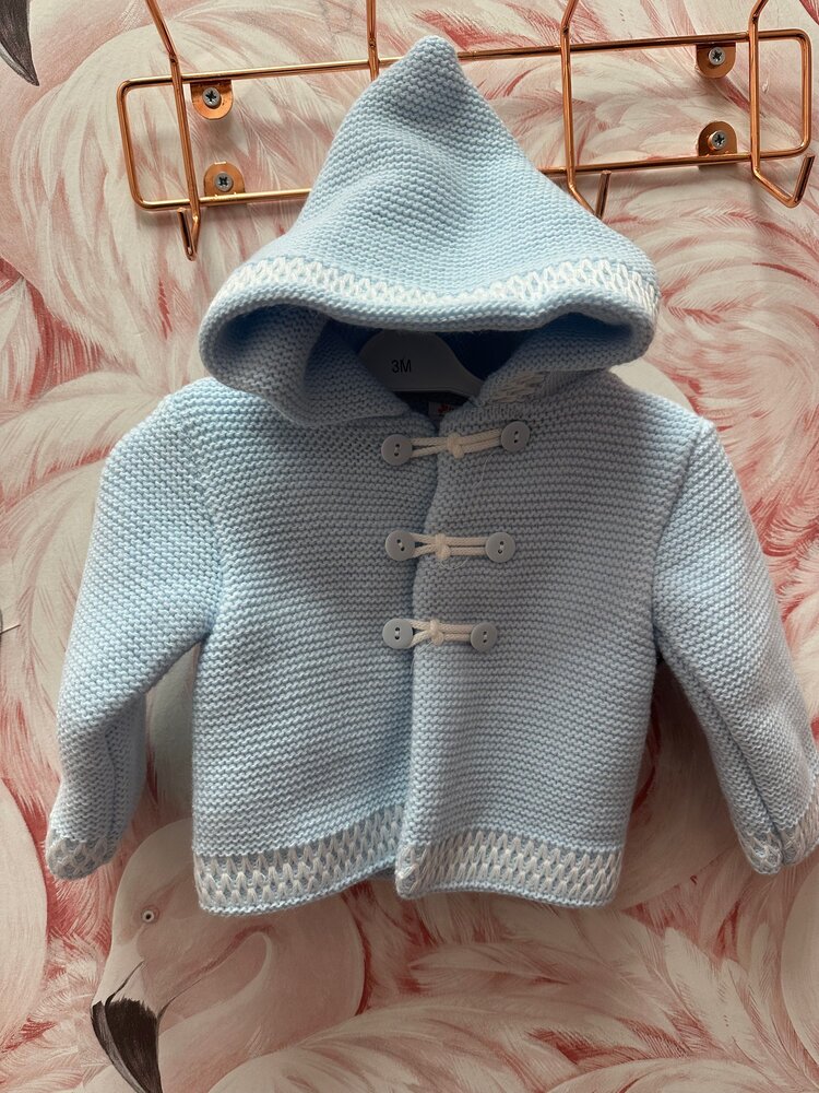 BABY JACKET CARDIGAN BLUE