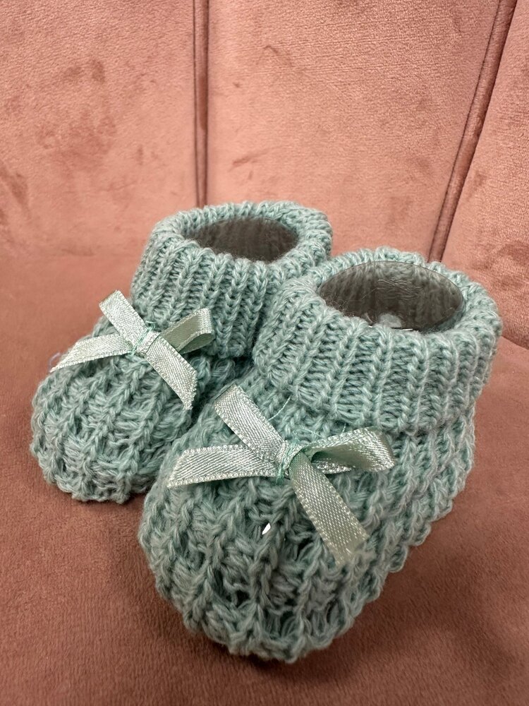 BABY SLOFJES SATIN BOW