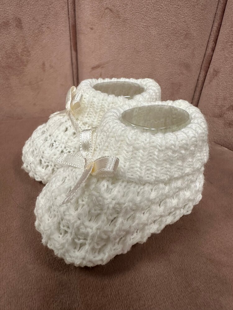 BABY SLOFJES SATIN BOW