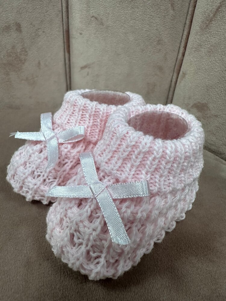 BABY SLOFJES SATIN BOW