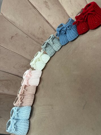 BABY SLOFJES KNITTED