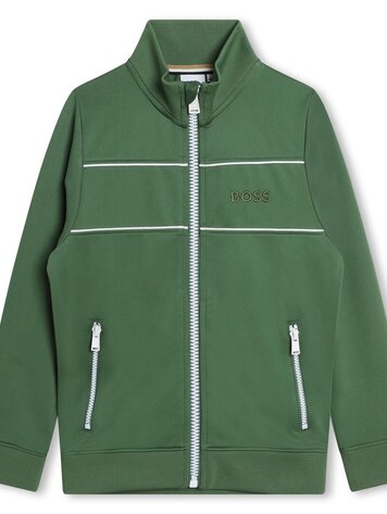 CARDIGAN BOSS GREEN
