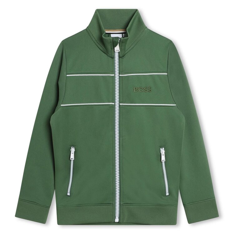 CARDIGAN BOSS GREEN