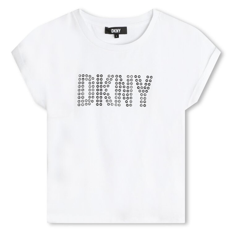 T-SHIRT DKNY TOUCH OF SILVER