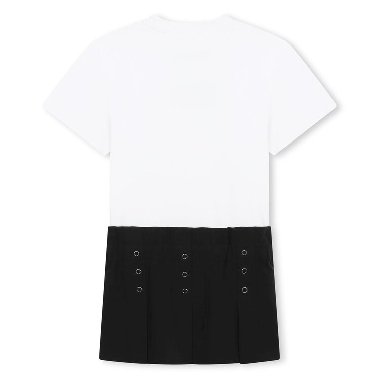 DRESS DKNY BLACK WHITE