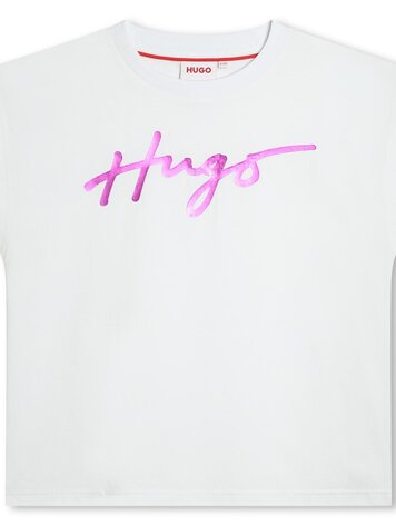 T-SHIRT HUGO PURPLE TOUCH