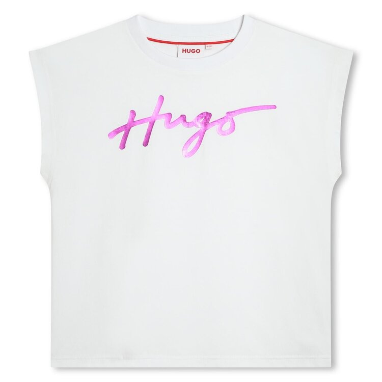HUGO T-SHIRT HUGO PURPLE TOUCH