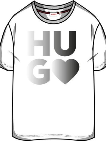 HUGO T-SHIRT HUGO GIRL