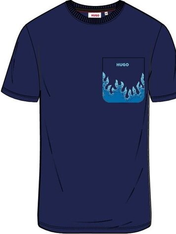 T-SHIRT HUGO BLUE FIRE