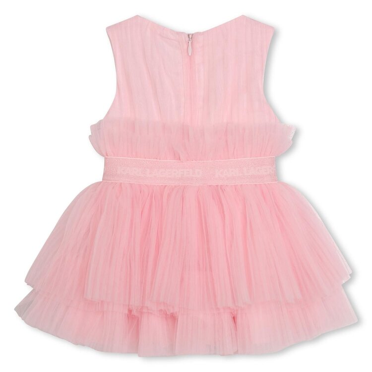 DRESS KARL TULE PINK