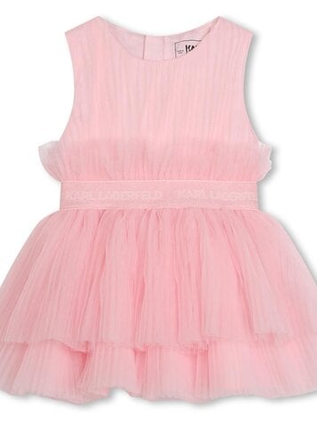 DRESS KARL TULE PINK