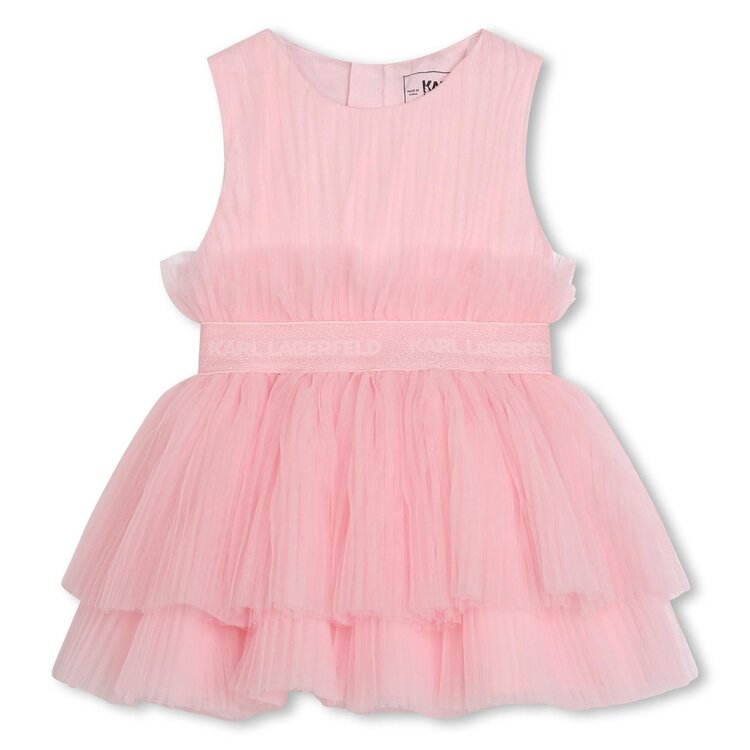 DRESS KARL TULE PINK