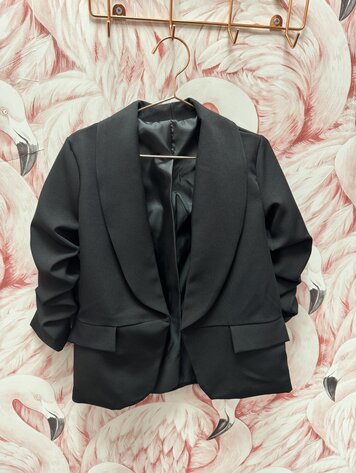 GIRL BLAZER BLACK