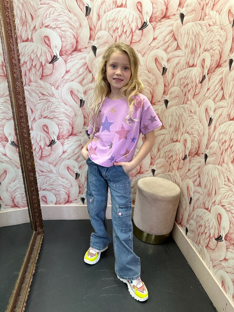 MEISJES T-SHIRT STERREN
