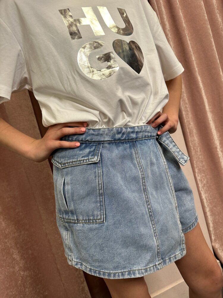 MEISJES SKORT JEANS