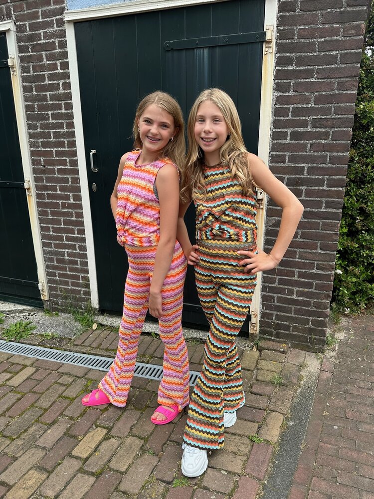 MEISJES SET ZIGZAG