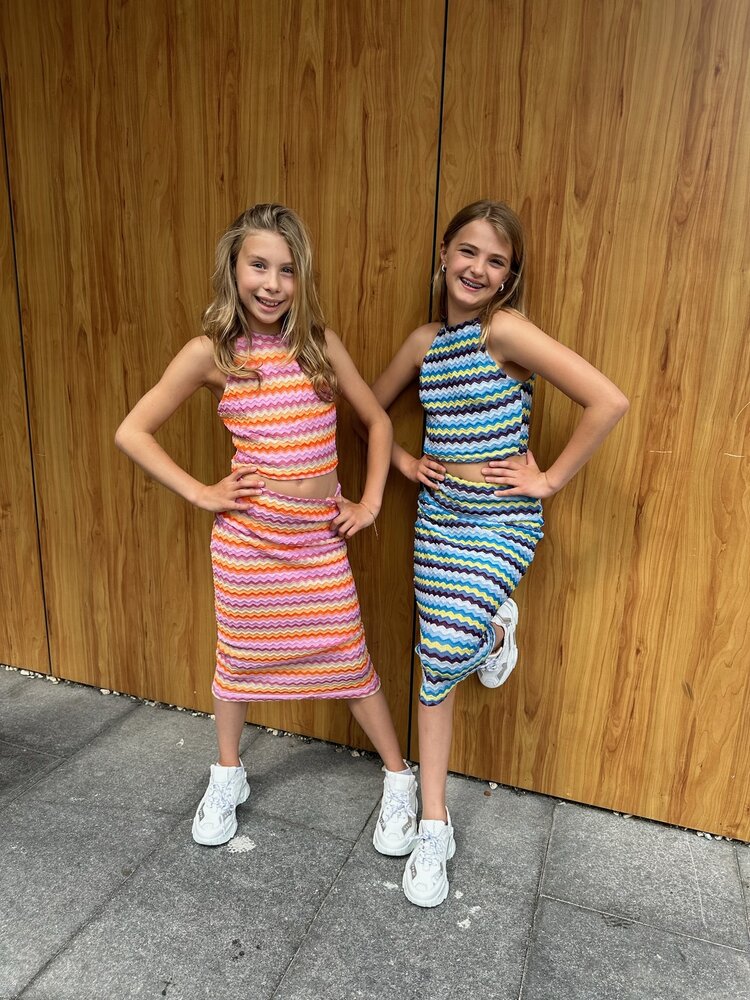 MEISJES SET ROK/TOP