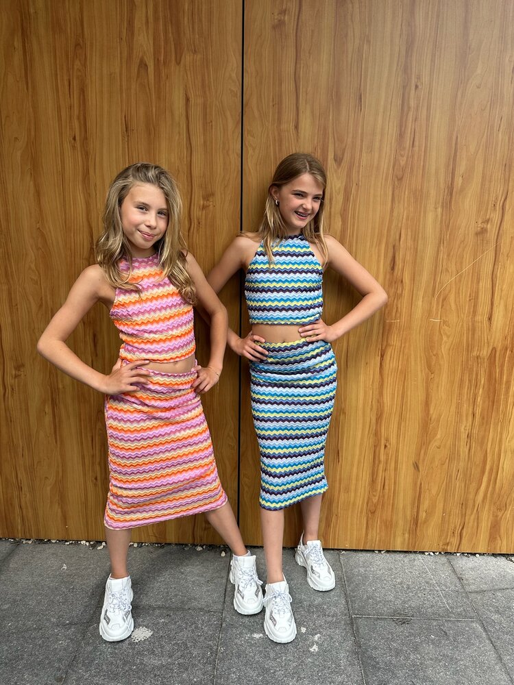 MEISJES SET ROK/TOP