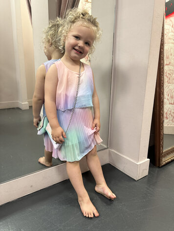 MEISJES JURK UNICORN