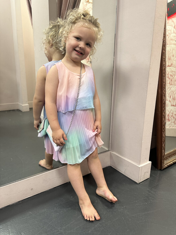 MEISJES JURK UNICORN