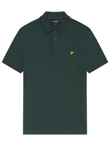 PLAIN POLO SHIRT ARGYLE TEAL