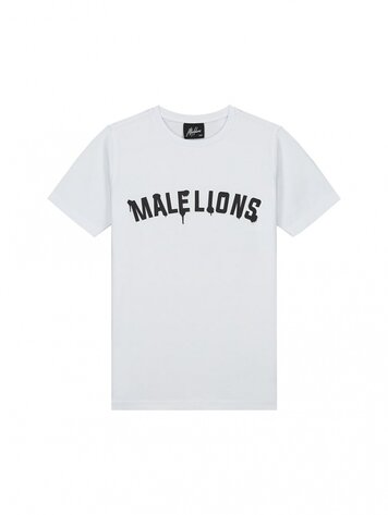 JUNIOR PAINT T-SHIRT WHITE/BLACK