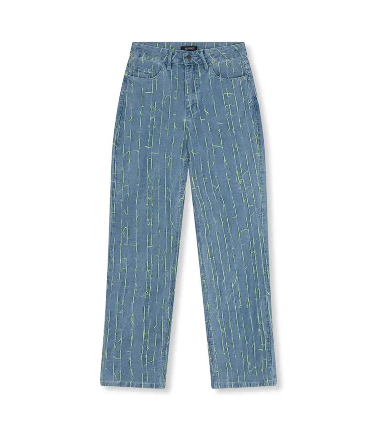 REFINED DEPARTMENT REFINED DEPARTMENT WOVEN DENIM PANTS HANNAH