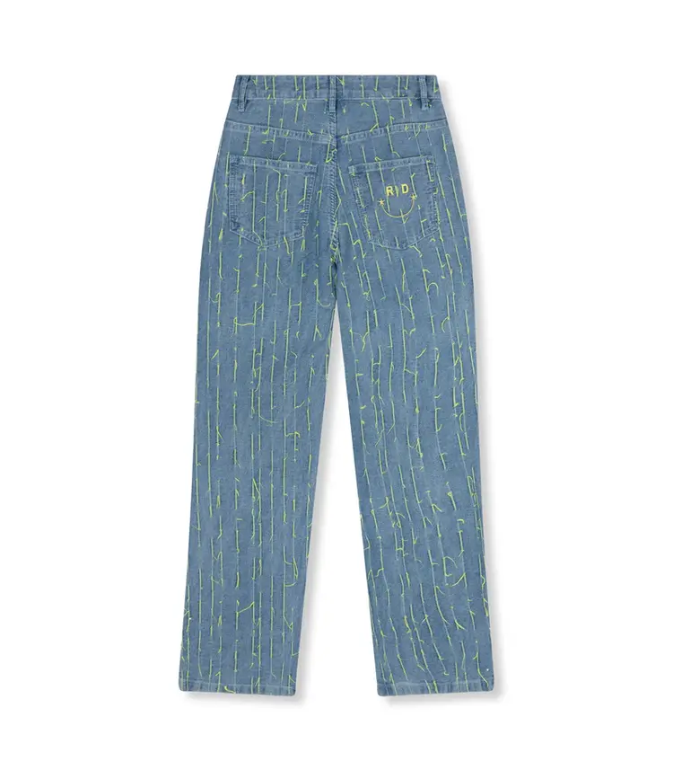 REFINED DEPARTMENT REFINED DEPARTMENT WOVEN DENIM PANTS HANNAH