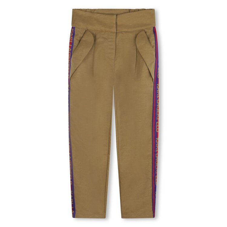 BROEK KARL BEIGE/PAARS