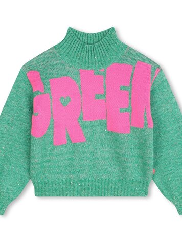 BILLIEBLUSH JUMPER GREEN GIRLS