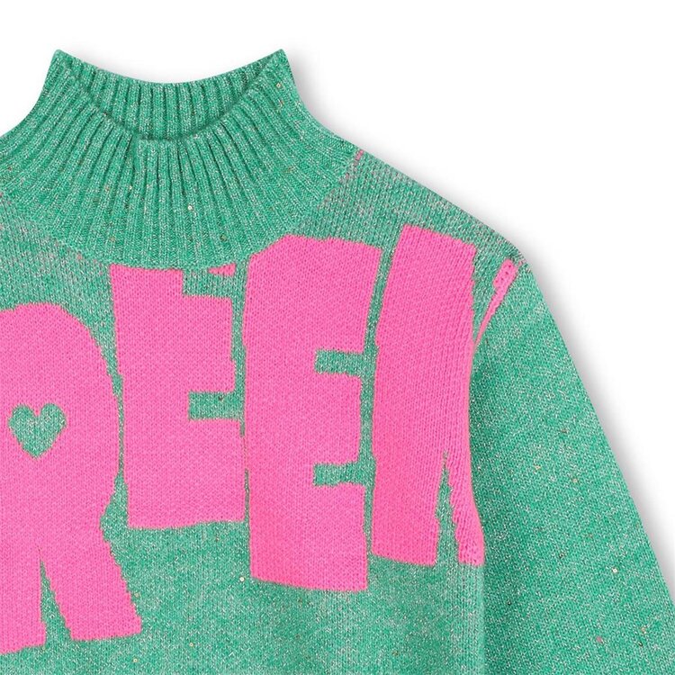 BILLIEBLUSH JUMPER GREEN GIRLS