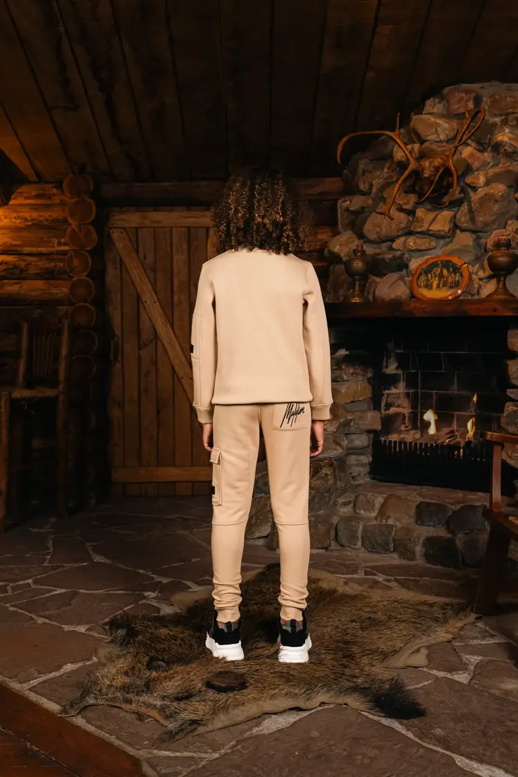 JUNIOR TURTLE SWEATER LIGHT BROWN