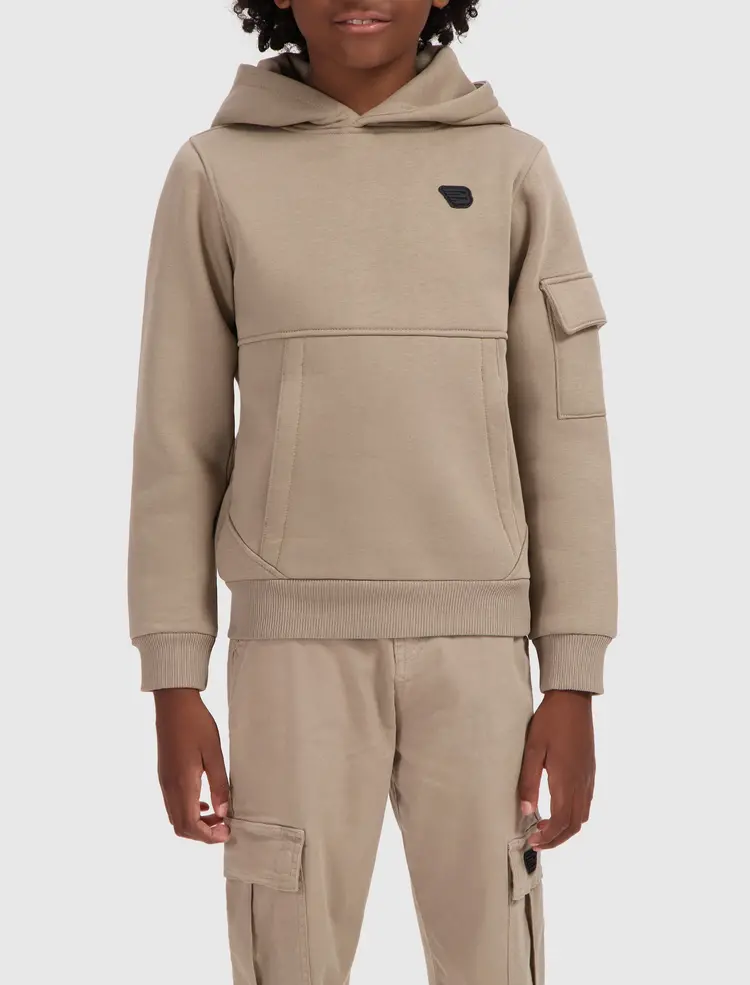 HOODIE TAUPE