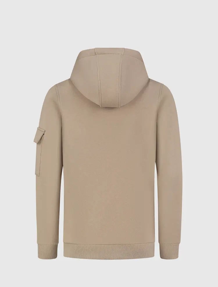 HOODIE TAUPE