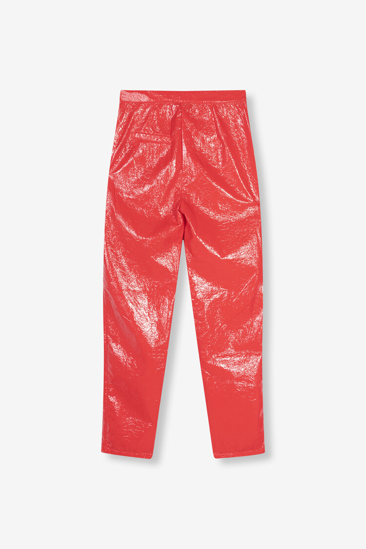 ALIX  LACQUER PANTS ROOD