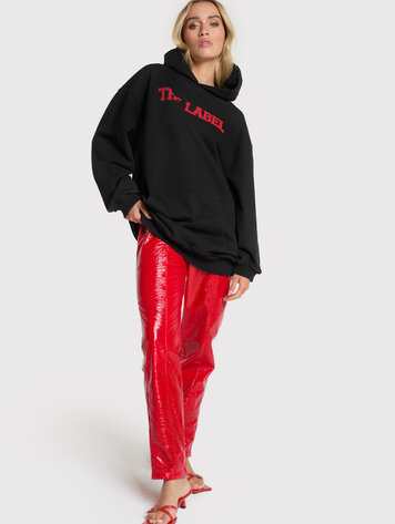 ALIX  LACQUER PANTS ROOD