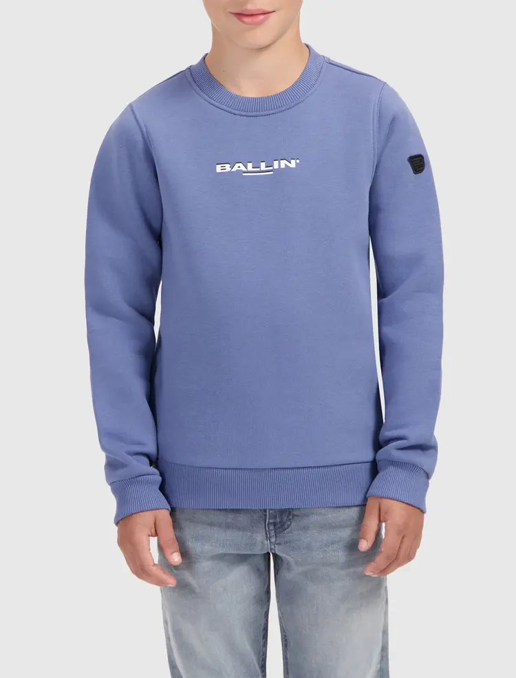 JUNIOR FISH-EYE LOGO SWEATER