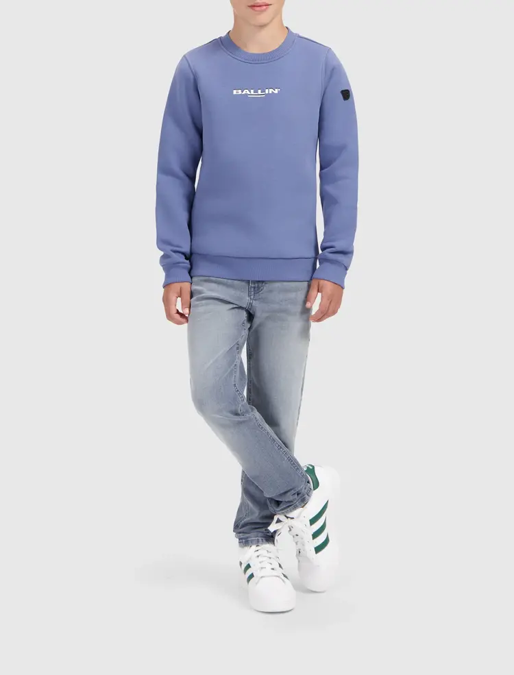 JUNIOR FISH-EYE LOGO SWEATER