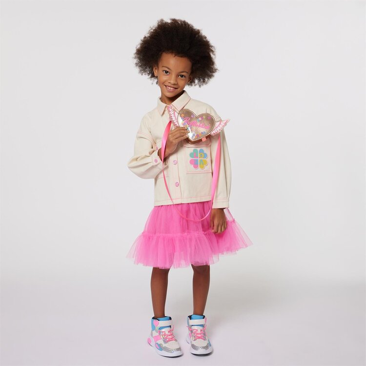 BILLIEBLUSH JURK DENIM TULE