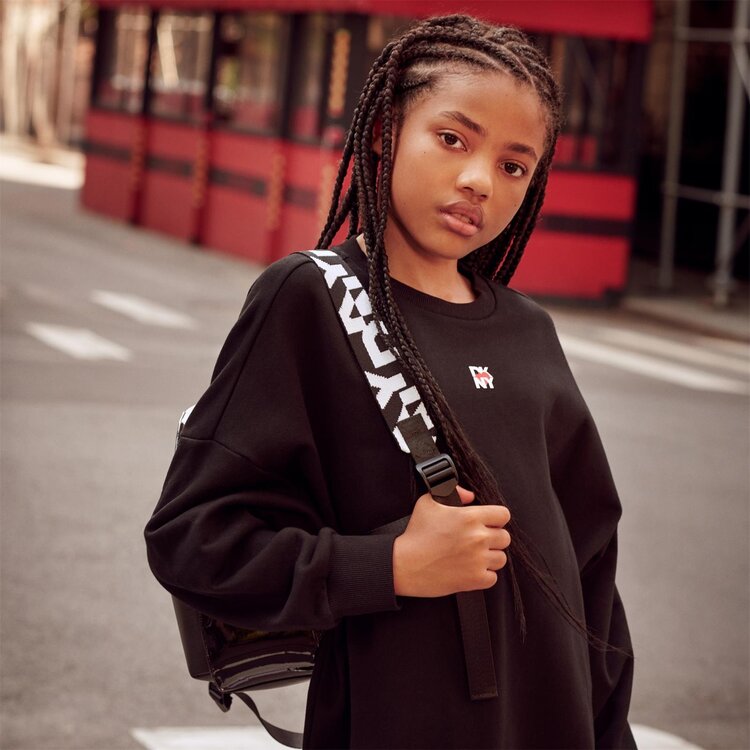 DKNY MEISJES SWEATER DRESS