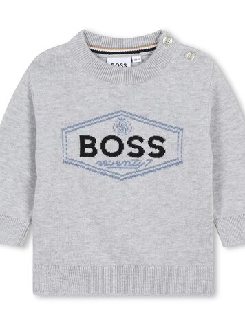 BOSS BABY TRUI GRIJS GEBREID