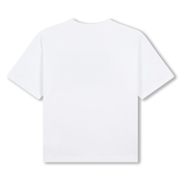 HUGO T-SHIRT BOYS WHITE NAVY