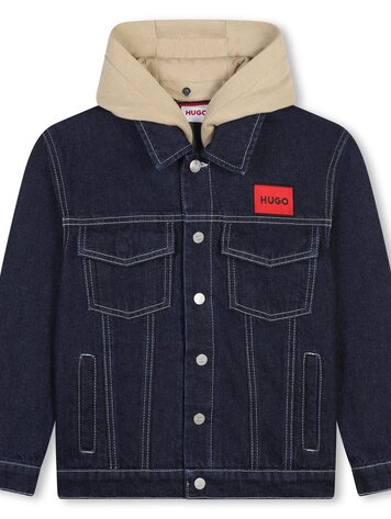 HUGO HUGO JACKET BOYS RINSE WASH