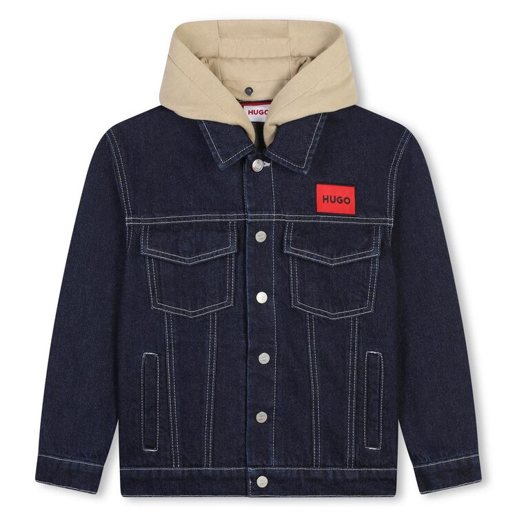 HUGO JACKET BOYS RINSE WASH