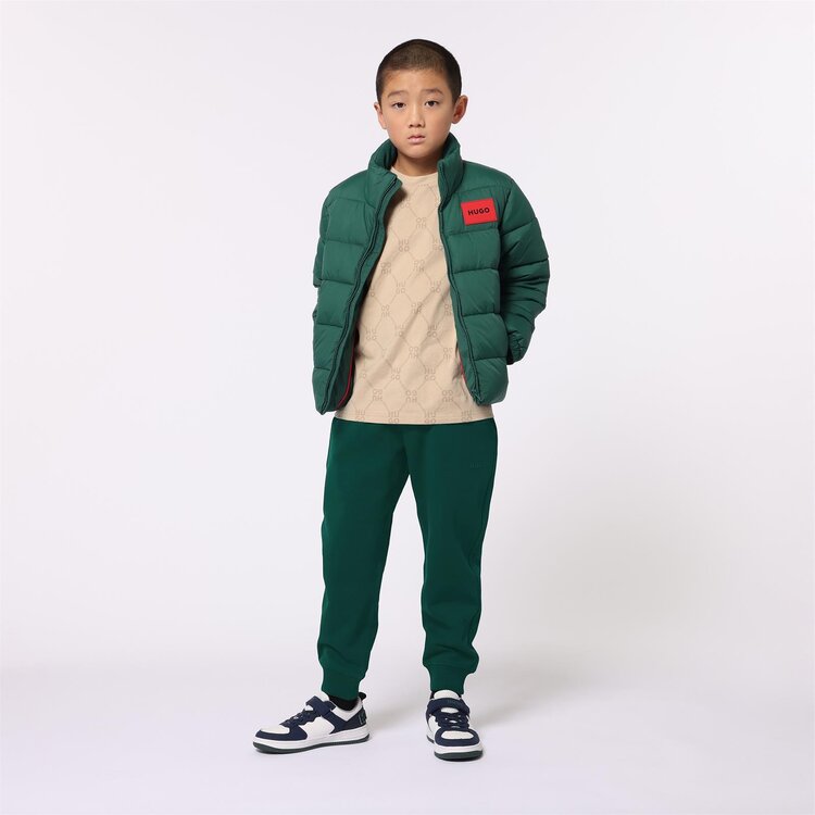HUGO JACKET BOYS RAIN FOREST
