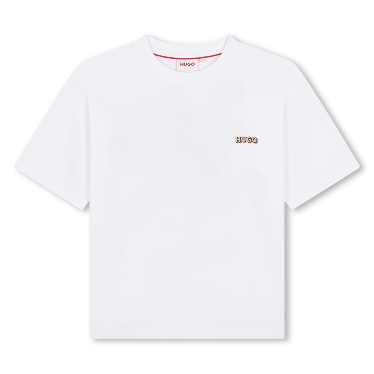 HUGO T-SHIRT JONGENS BACKPRINT