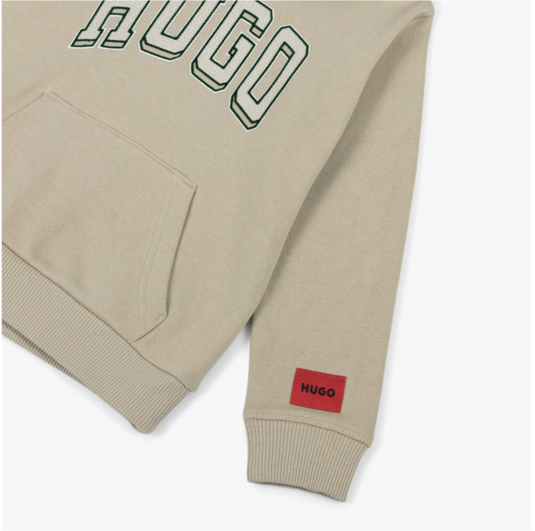 HUGO SWEAT SHIRT BOYS STONE