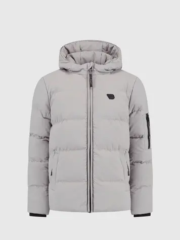 JUNIOR LOGO BADGE PADDED JACKET