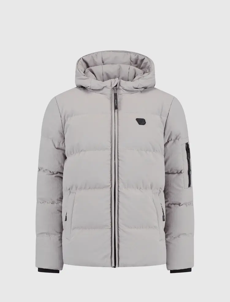 JUNIOR LOGO BADGE PADDED JACKET