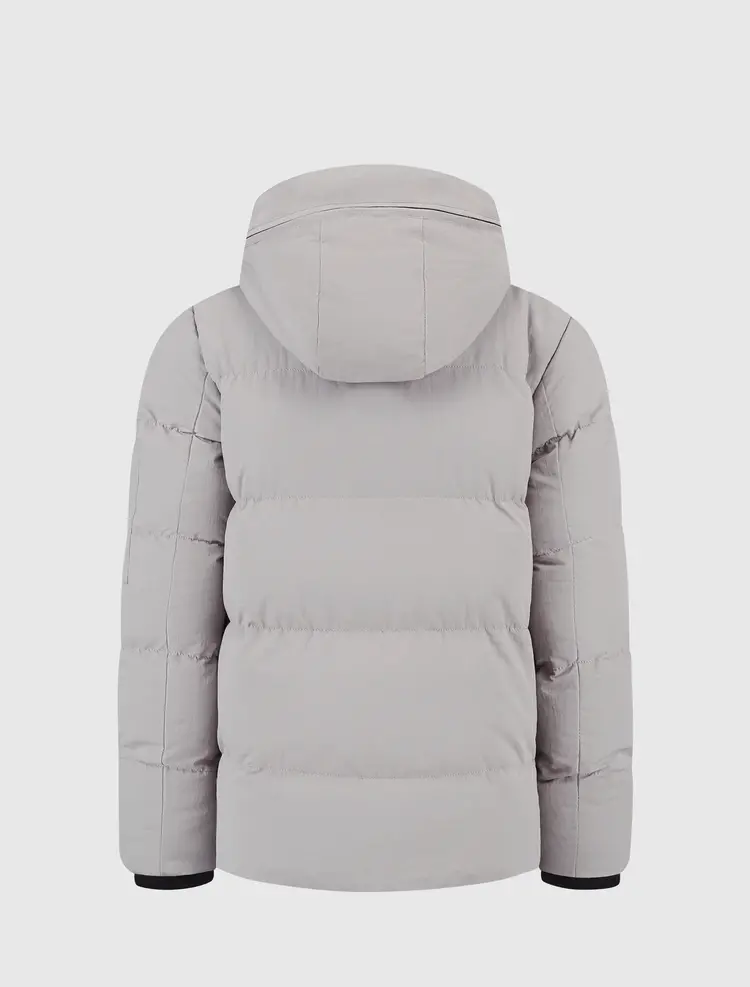 JUNIOR LOGO BADGE PADDED JACKET